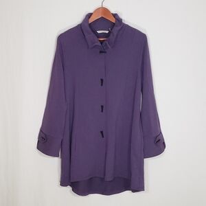 Soft Surroundings La Praisienne Jacket Size M in Purple / Lavender